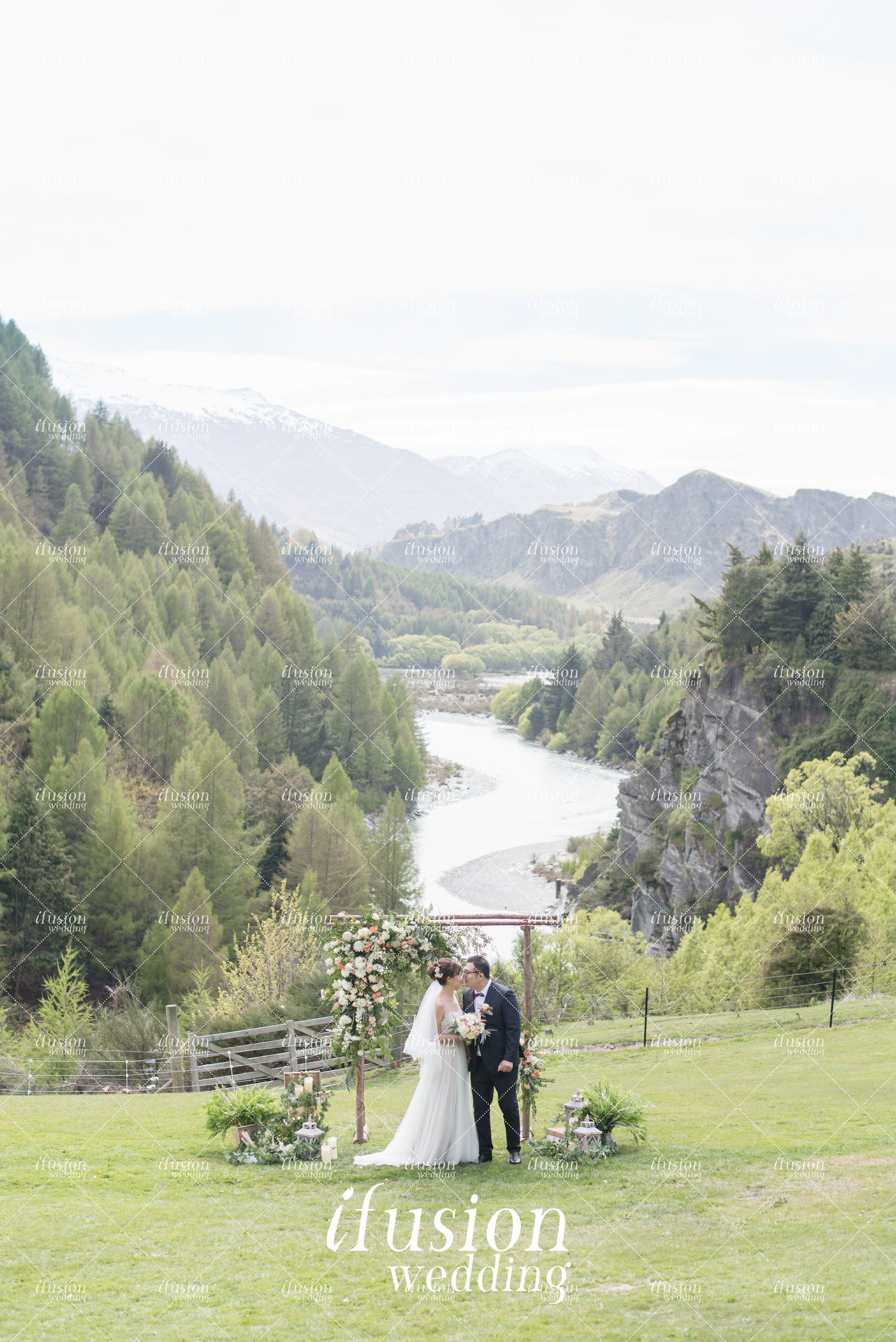 Ceremony on the lawn